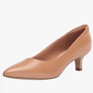 Clark's Nude Mid Heel Shondrah Jade
